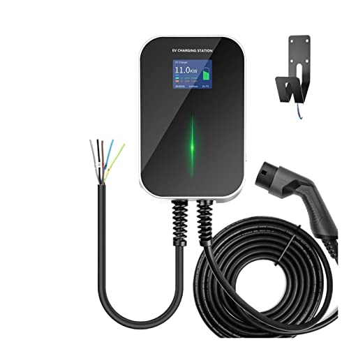 Borne De Recharge Mobile GONEO 11kW Pour Voiture électrique – Câble 7m, Triphasé, Réglable 8-16A, étanche IP66 - 6