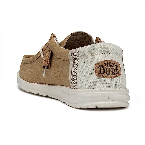 Image of HEYDUDE Men's Wally Linen | Men's Loafers | Men's Slip On Shoes | Comfortable & Light-Weight
