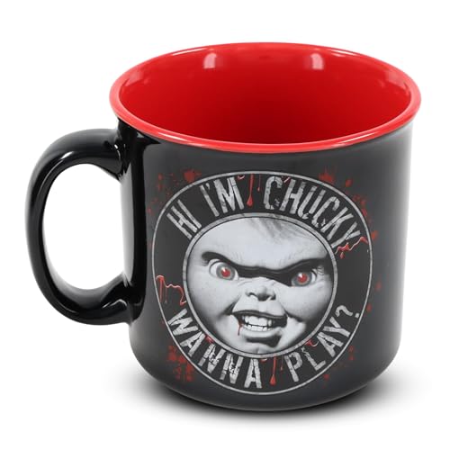 Taza de cerámica Child's Play Chucky 20 onzas miniatura 2