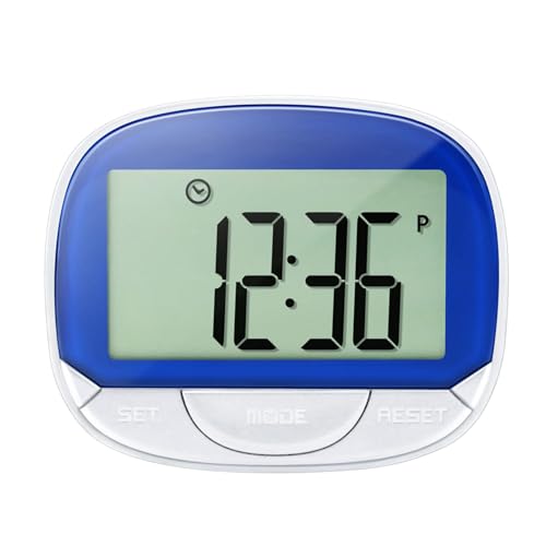 Podómetro digital contador de pasos millas distancia calorías y seguimiento fitness