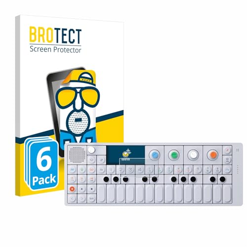 brotect Screen Protector Anti-Glare Compatible with Teenage Engineering OP-1 Sampler & Controller (6 Pack) Screen Protector Matte, Protection Film