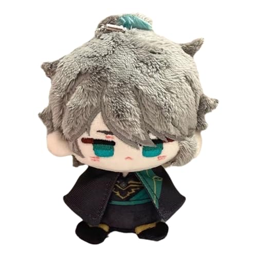 Genshin Plush, 12CM Anime Plushie Toy Lindo Suave Muñeca Llavero Impact Carcoon Figura for Fans Regalo(Alhaitham) Genshin Plush, 12CM Anime Plushie Toy Lindo Suave Muñeca Llavero Impact Carcoon Figura for Fans Regalo(Alhaitham)