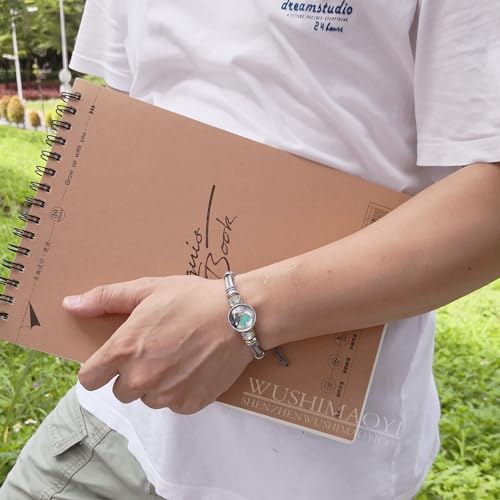 WUSHIMAOYI Blue Wing Dragon bracelet Dragon jewelry Braid Leather bracelet Gifts Customize Your Own Style4