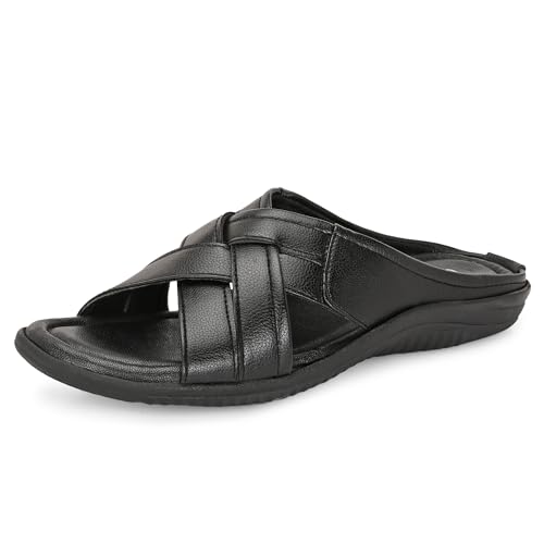Image of Centrino Sandal for Men | Grip Insole for Stability | Modern Look with Straps | Comfortable Footwear (9772)