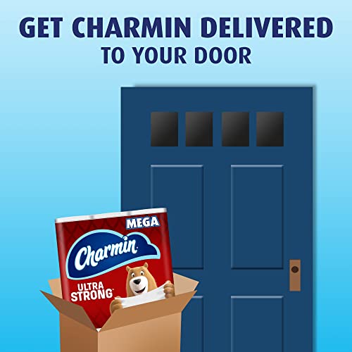Image of Charmin Ultra Strong Mega Roll 2-Ply Toilet Paper, 264 Sheets Per Roll, 8 Rolls Per Pack, Carton Of 3 Packs