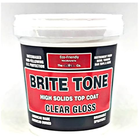 CrystaLac Brite Tone High Solids Polyurethane Instrument Finish 8 oz Mini (Clear Gloss) Cover