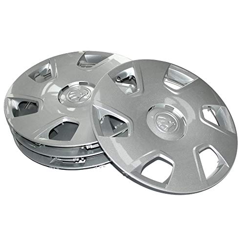 Skoda 5JA071455 - Tapacubos (4 Unidades, para Llantas de Acero 6Jx15), Color...