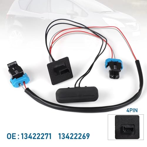 Interrupteur de hayon Vauxhall Meriva coffre bloqué solution - 3