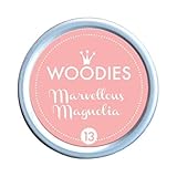 existe en 25 couleurs Woodies Encre pour tampon Marvellous Magnolia (13), Acier Inoxydable, gris alu, 4 x 4 x 2 cm