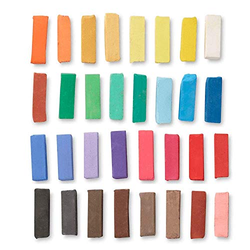 Reeves Pastel Seco Curto 32 Cores, 8791275, Colorido