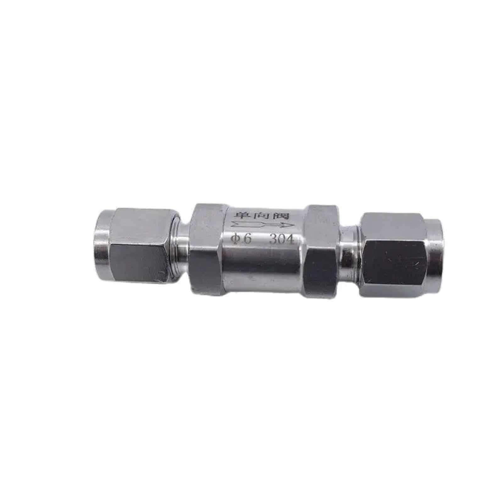 Uyzndkvsi 10Mm 1Pcs Ss304 Stainless Steel 1-Way Valve Check Valve(10Mm)
