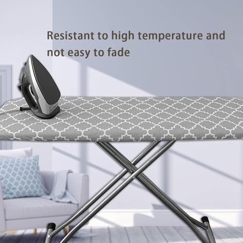 Housse de table à repasser réglable en coton 30,5 x 91,4 cm durable