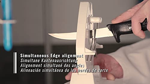 Aiguiseur de lame Ergo Steel 2 bleu pour couteaux de cuisine