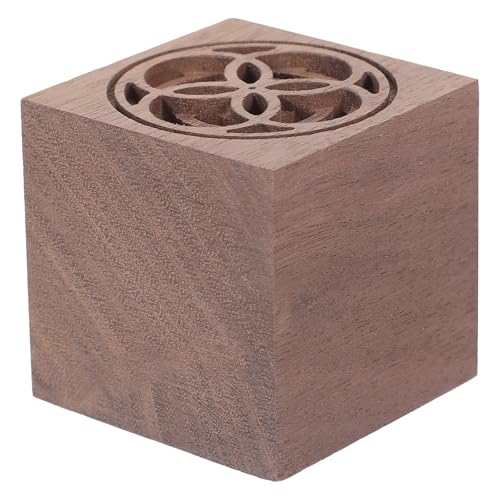 Difusor de aromas de madera cuadrado con decoración