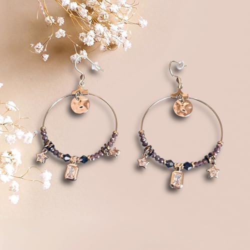 Pendientes bohemios de estrella para lucir en la playa o eventos boho chic 2