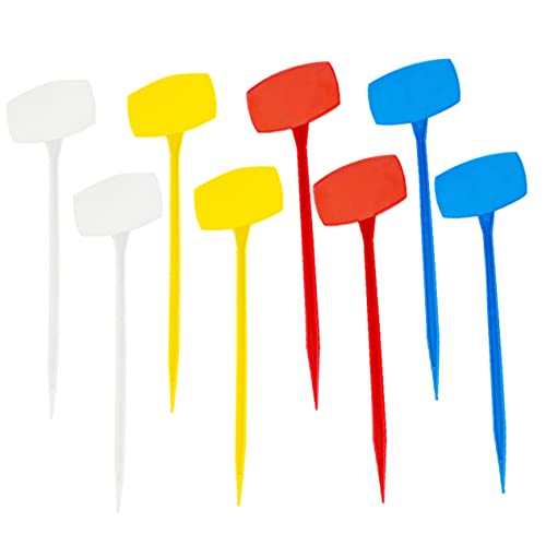 Milisten Lot De 20 Étiquettes Réutilisables Pour Plantes (30 Cm) - Faciles À Utiliser Et Robustes - Pour Jardin Et Pépinière