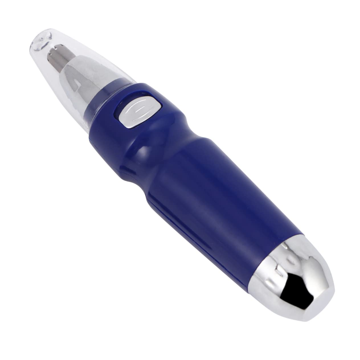 FOYTOKI Electric Ear Nose Hair Trimmer Safe Eyebrow Shaving Device Clipper for Grooming Painless Nose and Ear Hair Removal Stylish Blue Design No Battery
