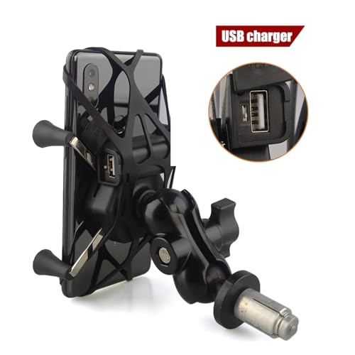 Support de téléphone pour CBR et VFR résistant aux vibrations avec USB