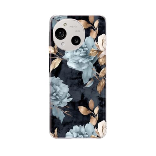 AQUOS sense4 �p �P�[�X SH-41A SH-M15 SH-RM15 �Ή� �p �n�[�h�P�[�X �X�}�z�P�[�X ���^ �y�� �� flower 033651