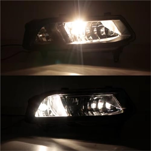 Phare antibrouillard droit pour VW Polo 6C 2014-2017 avec cache et grille de calandre DRL