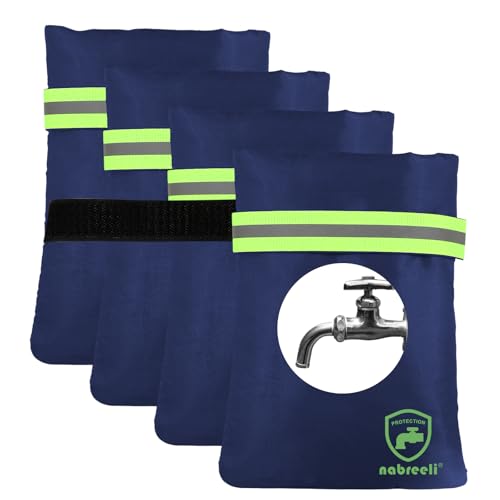 Outdoor Faucet Covers for Winter Freeze Protection (4-Pack)