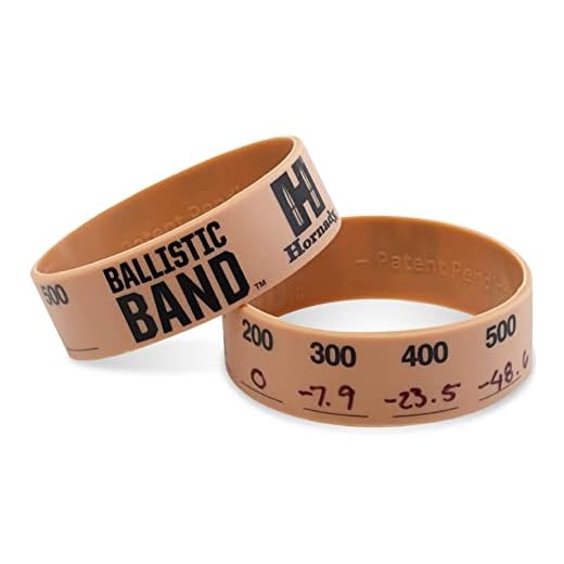 Hornady Ballistic Band 99131, 2 Pack - Place These Ballistic Bands On Your Gun Stock or Wrist to Quickly Record Ammunition, Bullet Weight and Ballistic Information While in The Field or in Storage