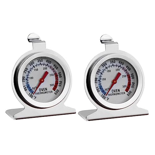 STOBAZA Thermometer for Cooking Baking Oven Thermometers Stainless Steel Easy Indicators