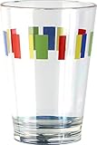 Corelle Coordinates Memphis Acrylic Juice Glasses, 8-Ounce, Set of 6