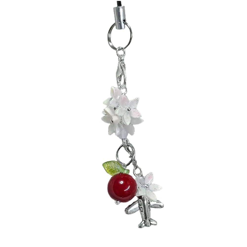 【Kenneth Jay Lane】Apple Charm Keychain アップルチャーム Kenneth Jay Lane】Apple Charm Keychain アップルチャーム