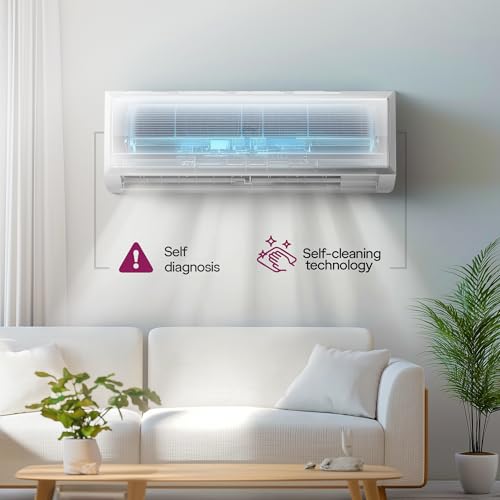Image of Godrej 1 Ton 3 Star,New star rated,5 Years Comprehensive Warranty,AI Powered, 5-In-1 Convertible Cooling, Inverter Split AC (Copper,Model,Heavy duty cooling at 52 C, AC1T EI 12PINV3R32 WYQ 3S,White)