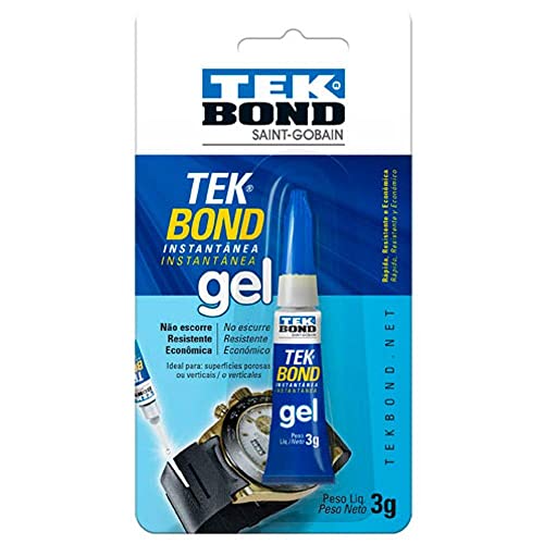 Tekbond Instantânea em Gel 3g em blister