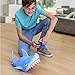 Skyrocket Mega Chomp Remote Control Shark Toys for Boys and Girls Ages 4+ with 2.4 GHz Controller and RC Chomping Action, Blue (18493)