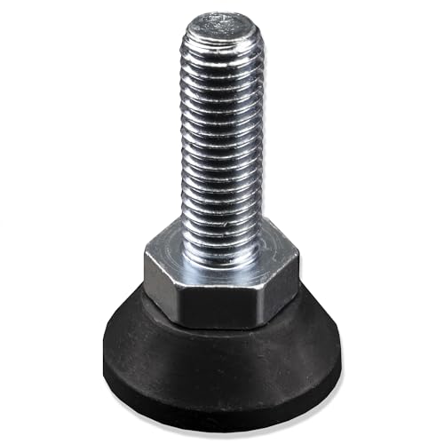 Mprofi MT 4 X Patas de Muebles-Patas Ajustables para Muebles-Patas para Cocina-Patas para Mesa-Patas para Armario-Patas de Cocina-Patas para Muebles-Patas para Sofá-M10x30mm fi30