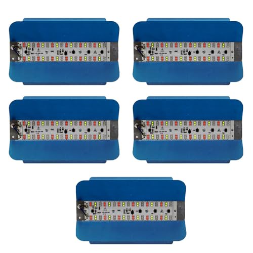 Image of MLD Multicolor 30W Automatic Colour Changing Light (Red, Green, Blue) waterproof LED Tungstun Loding RGB Flood Lights | Pack of 5