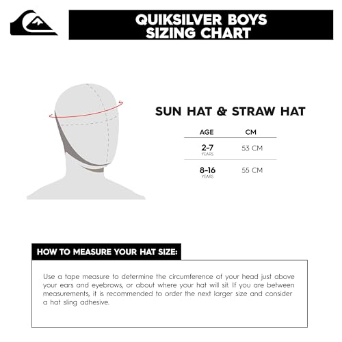 Quiksilver AQKHA03072-729 Boys' One Size Pierside Lifeguard Hat thumb #6