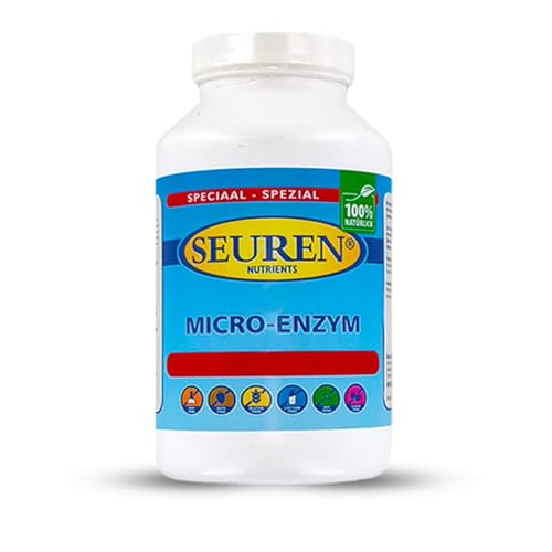 Seuren Nutrients | Micro Enzym 800 Tabletten | Magensaftresistente | Enzym-Komplex | Multi-Enzym | Glutenfrei | Laktosefrei | Zuckerfrei | (100% natürlich)