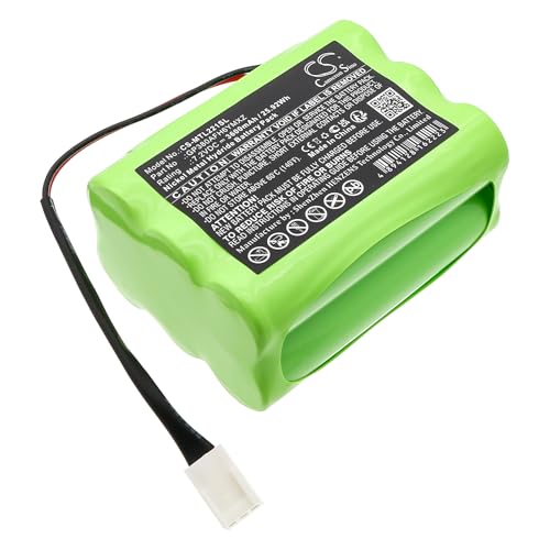 TECHTEK batteria sostituisce GP380AFH6YMXZ compatibile con [TRANSPAL] IND221, per [MEGALITE] P-335, per [METTLER] Toledo IND221
