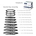 10Pcs 52mm Filter Ring Adapter Set,Metal Step-Up Ring+Step-Down Ring for All Brands UV ND CPL (52-40.5mm,52-46mm,52-49mm,52-55mm,52-58mm,52-62mm,52-67mm,52-72mm,52-77mm,52-82mm)