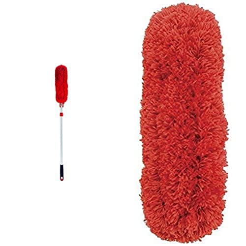 OXO Microfiber Extendable Duster with Rotating Head and Machine Washable Refill