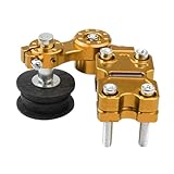 チェーンテンショナースプリングガイドローラースライダーガイドアジャスターホイールプーリーダートピットバイクモーターサイクルATVローラーチェーンツール