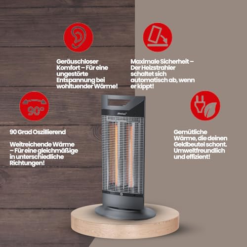 Steba Ch 1 Eco Riscaldatore In Carbonio - 4