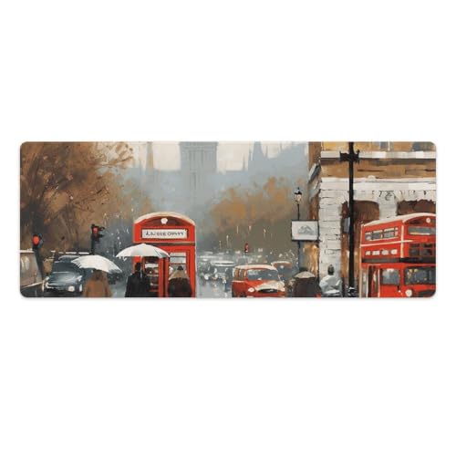 Tapis de souris de jeu imperméable grand format au fini premium