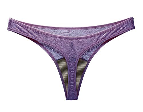 Shero Leakproof Lace Thong Period Underwear, Odor Control & Moisture Wicking Underwear For Women, Xxl Heather #TOP1