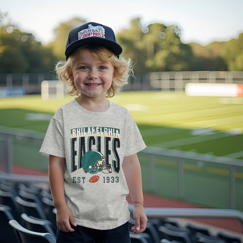 Toddler Girl Boy Football Shirt Sundays are for The Birds Game Day Outfit Kids Football Season Sports Fans Tee Tops2