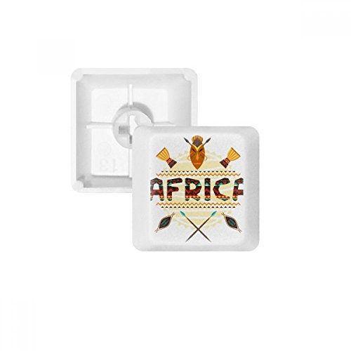 Keycaps PBT Totem Afrique : changez vos touches usées pour un clavier propre