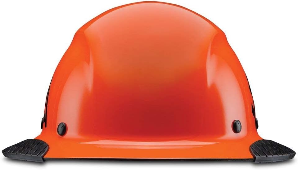LIFT Safety DAX Fifty 50 Carbon Fiber Full Brim Hardhat (Orange) - - 