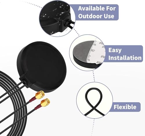 Antenne 4G LTE stable pour le télétravail avec modem cellulaire