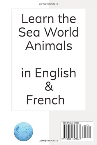 Learn Sea World Animals Coloring Book