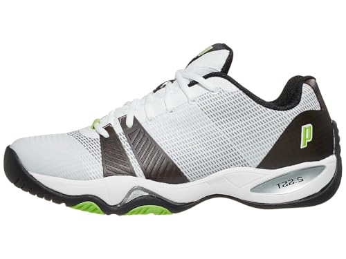 Prince T22.5 White/Green/Black Men's Shoes2