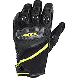 flm sporthandschuhe Chamude an der Innenhand FLM Motorradhandschuhe kurz Motorrad Handschuh Sports Lederhandschuh 1.0 schwarz 9, Herren, Sportler, Ganzjährig